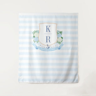 沿岸エレガントの結婚写真背景 タペストリー