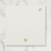 沿岸エレガント砂ビーチロッキーシーケープ結婚ス フェイバータグ (裏面)