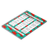 沿岸カニのおもしろいの夏のスタイルのクリーニングジャーナル ノートブック (左側)