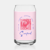 沿岸カニピンク ガラス缶 (裏面)