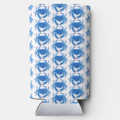 沿岸カニ青 スリム缶クーラー (裏面)