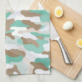 沿岸カモフラージュ キッチンタオル (四つ折り)