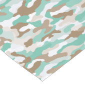 沿岸カモフラージュ ショートテーブルランナー (コーナー)