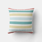 沿岸カラフルストライプ クッション (裏面)