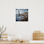 沿岸キュビズム ポスター (キッチン)