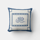 沿岸クラシックタコ訛り枕 クッション (正面)