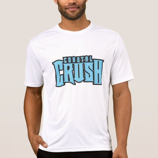 沿岸クラッシュの野球 Tシャツ (正面)