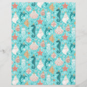 沿岸クリスマスオーナメントスクラップブック紙 (正面)