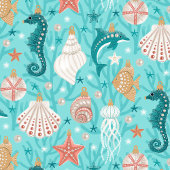 沿岸クリスマスオーナメント ラッピングペーパー