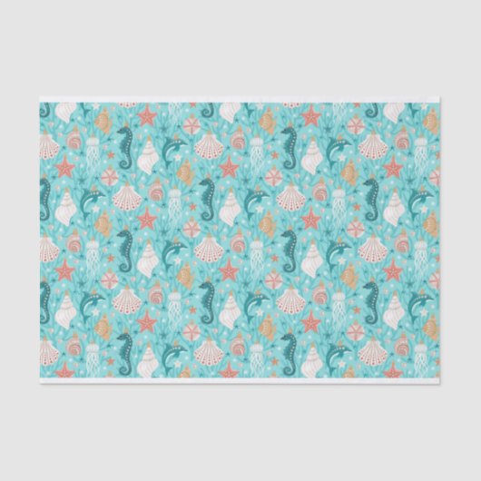 沿岸クリスマスオーナメント 薄葉紙 (正面)