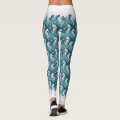 沿岸クリスマスシーホース&スノーフレーク#13 ID1009 レギンス (裏面)