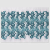 沿岸クリスマスシーホース&スノーフレーク#13 ID1009 薄葉紙 (正面)