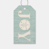 沿岸クリスマスジョイサンドドル ギフトタグ (正面)