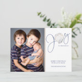 沿岸クリスマスジョイシーシェルホリデーフォト シーズンカード (スタンド正面)