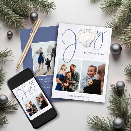 沿岸クリスマスジョイシーシェルホリデー3枚の写真 シーズンカード