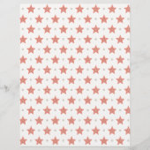 沿岸クリスマススターフィッシュスクラップブック紙 (正面)