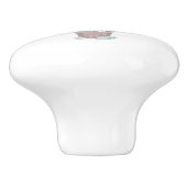 沿岸クリスマスセラミック引出しキャビネットプル セラミックノブ (側面)