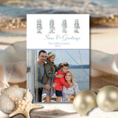 沿岸クリスマスナツクラッカー1枚の写真 シーズンカード