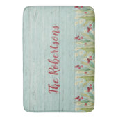 沿岸クリスマスビーチバスマット バスマット (正面縦)