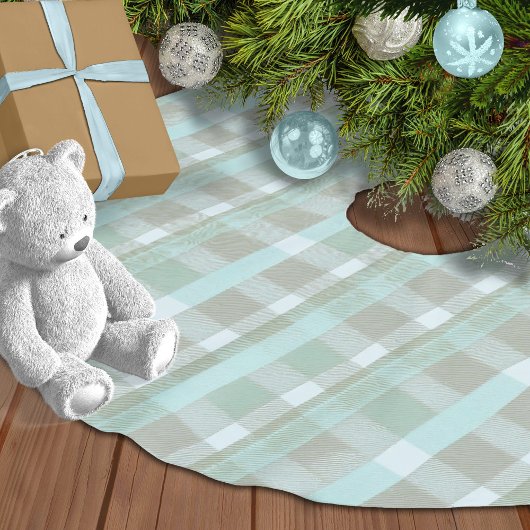 沿岸クリスマスプレッドパターン#2 ID1009 ブラッシュドポリエステルツリースカート