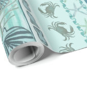 沿岸クリスマスボヘミアンシーシェル ラッピングペーパー (ロールコーナー)