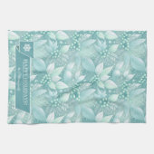 沿岸クリスマスリーフの果実パターン#7 ID1009 キッチンタオル (横)