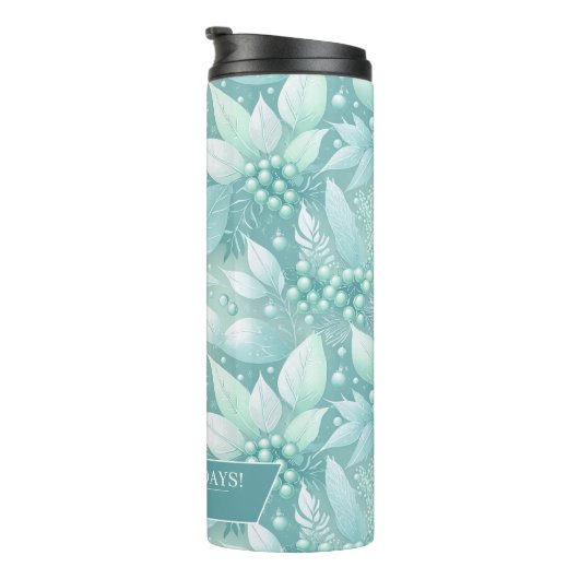 沿岸クリスマスリーフの果実パターン#7 ID1009 タンブラー (回転右)