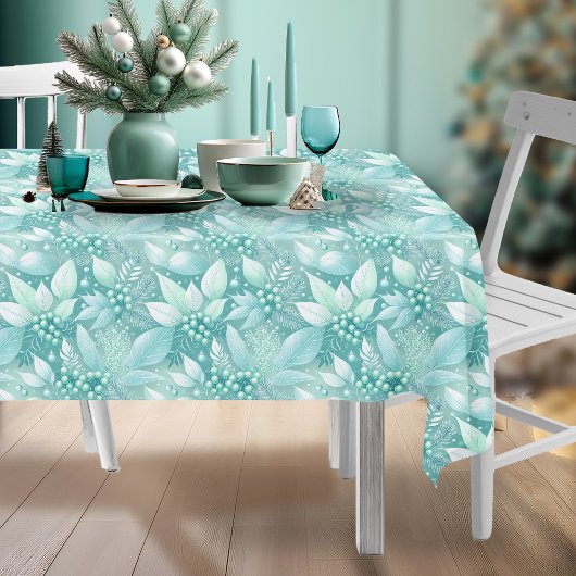 沿岸クリスマスリーフの果実パターン#7 ID1009 テーブルクロス