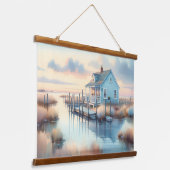 沿岸コテージアットサンライズマーシュ 吊り下げ型タペストリー (傾斜あり)