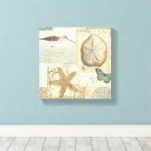 沿岸コラージュ キャンバスプリント (インサイチュ (ウッドフロア))