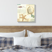 沿岸コラージュ キャンバスプリント (インサイチュ (寝室))