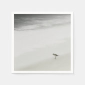 沿岸サンドパイパーオンビーチ スタンダードカクテルナプキン (正面)