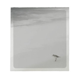 沿岸サンドパイパーオンビーチ ノートパッド