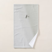 沿岸サンドパイパーオンビーチ ハンドタオル (ハンドタオル)