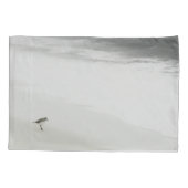 沿岸サンドパイパーオンビーチ 枕カバー (裏面-左)