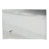 沿岸サンドパイパーオンビーチ 枕カバー (正面左)