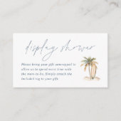 沿岸サーフベビーディスプレイシャワーエンクロージャカード エンクロージャーカード (正面)