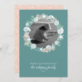 沿岸シェルクリスマスリース写真 シーズンカード (正面/裏面)