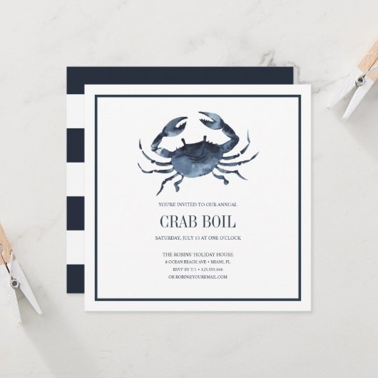 沿岸シック海軍カニ饗宴シーフードボイルパーティー (正面/裏面インサイチュ)