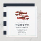 沿岸シック海軍ロブスターシーフード沸騰パーティー (正面/裏面)
