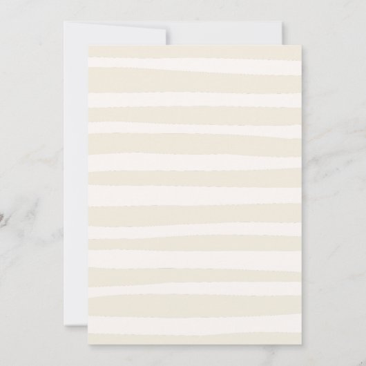 沿岸スケッチ波状枠卒業 招待状 (裏面)