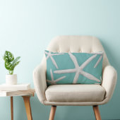 沿岸スタイルの粋なヒトデの青いビーチ ランバークッション (椅子)