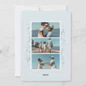 沿岸ストライプ |ホリデーフォトカード シーズンカード (裏面)