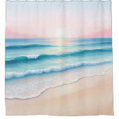 沿岸セレニティシャワーカーテン シャワーカーテン (正面)