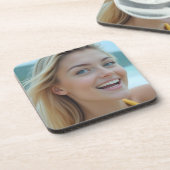 沿岸セレニティプラスチックのエッセンス コースター (左側)