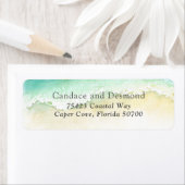 沿岸ターコイズ波 ラベル (インサイチュ)