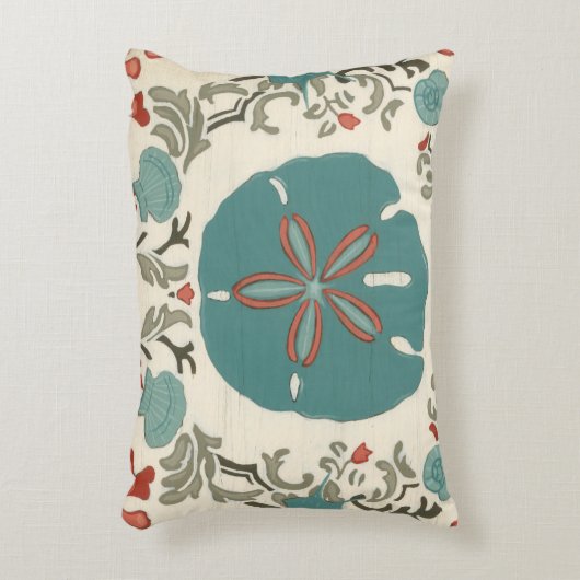 沿岸ダマスク織I アクセントクッション (正面(垂直))