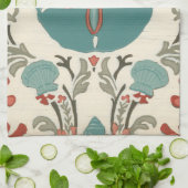 沿岸ダマスクI キッチンタオル (折り畳み)