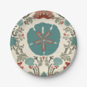 沿岸ダマスクI ペーパープレート (正面)