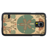 沿岸ダマスクI CarvedメープルGalaxy S5スリムケース (正面(横))